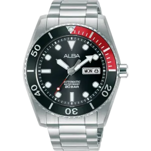 Alba Sports Automatic Black Dial Mens Watch AL4293X