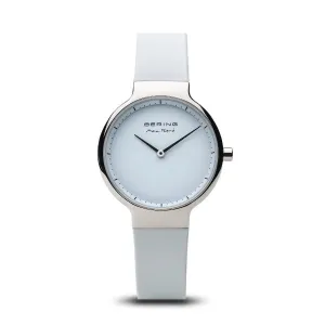 Bering Max René / Polished Silver / White (31mm) / 15531-904