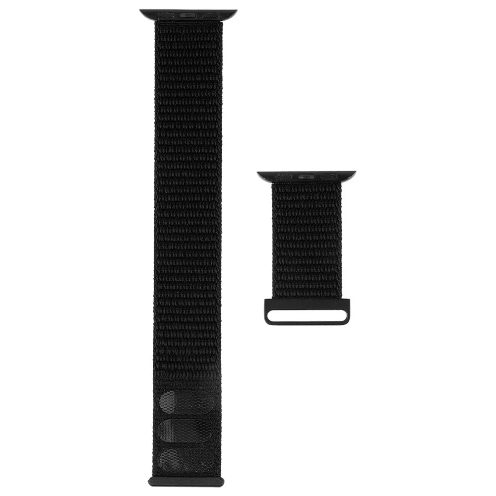 CASE-MATE 38-40mm Apple Watch Nylon Band for Series 1-8 & SE - Black  (Apple Watch sold separately)