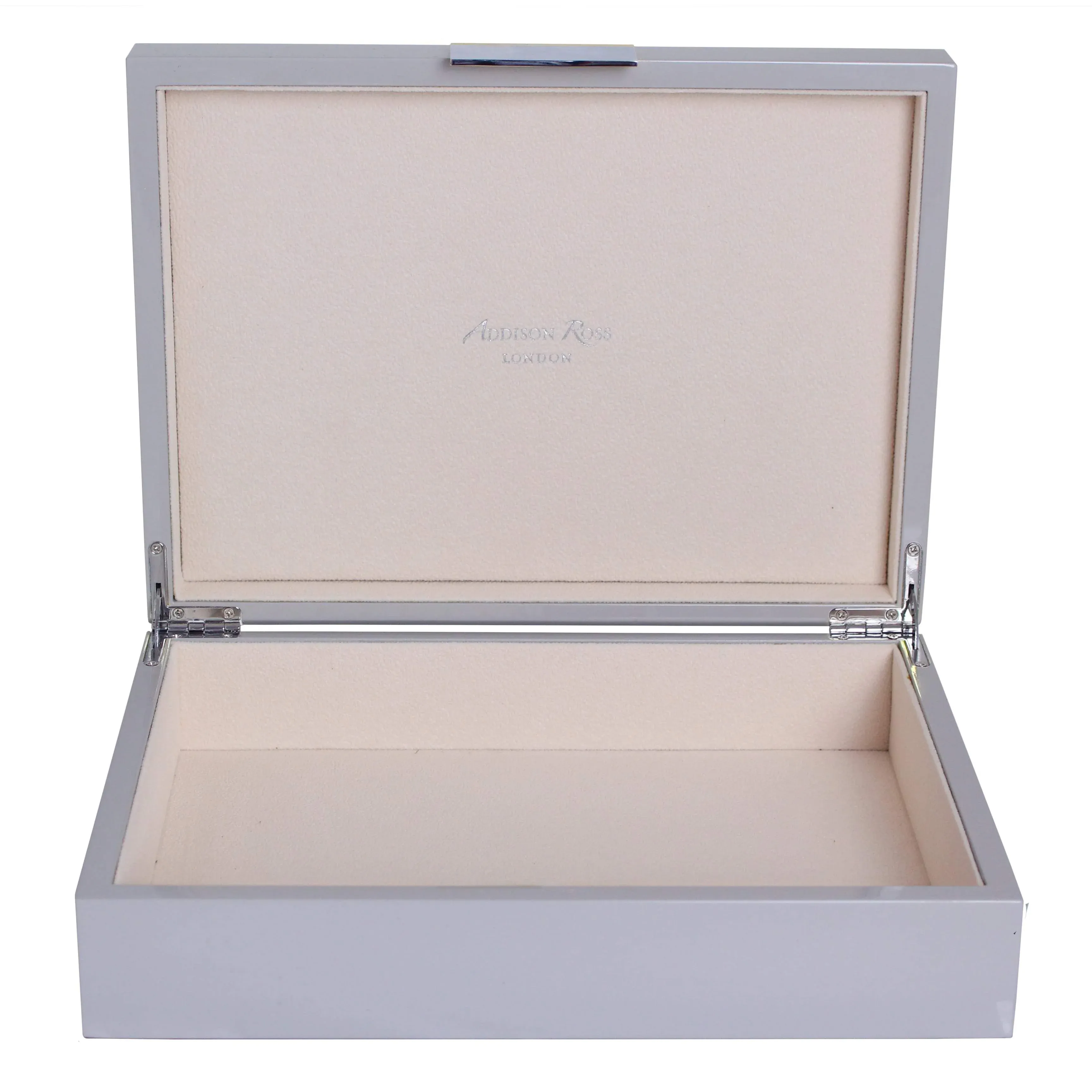 Chiffon Storage Box: Silver Trim  8x10