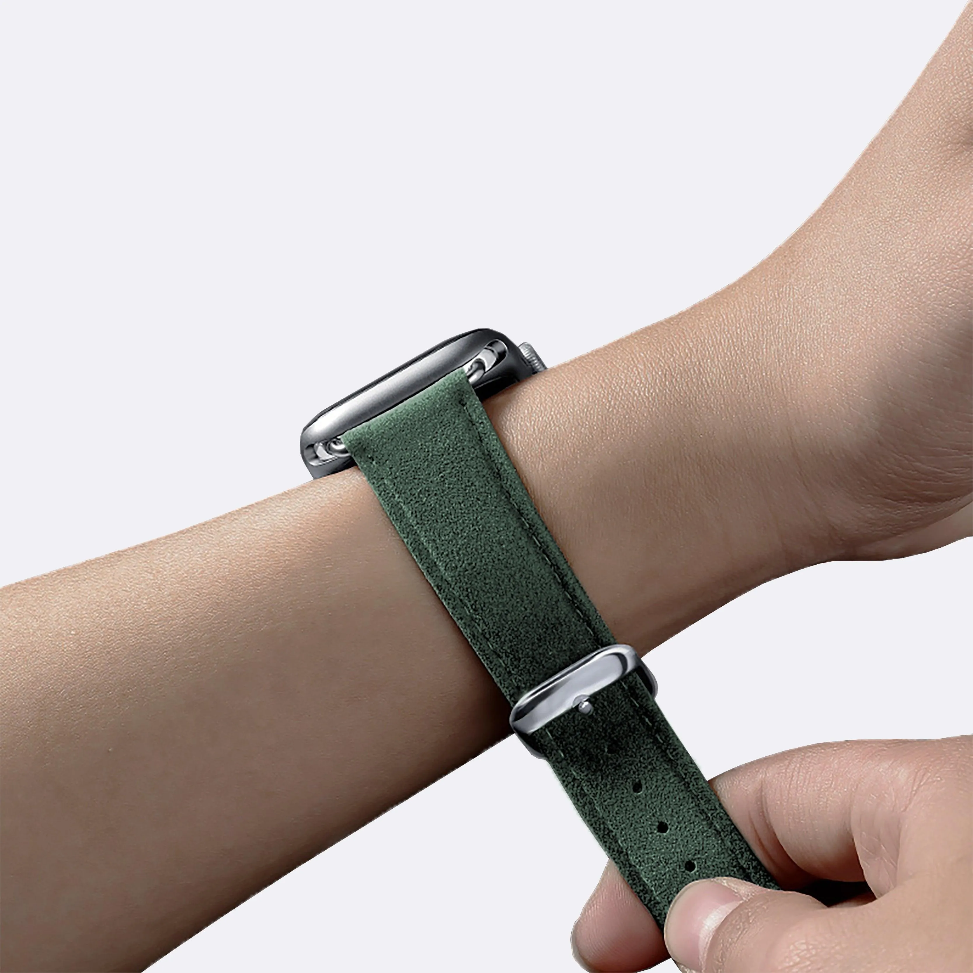 Classic Apple Watch Bands - Midnight Green