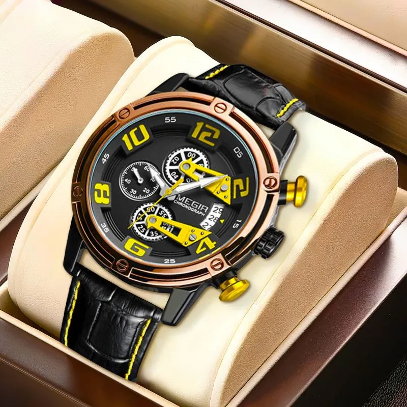 Luminous Quartz Chronograph Men's Watch
