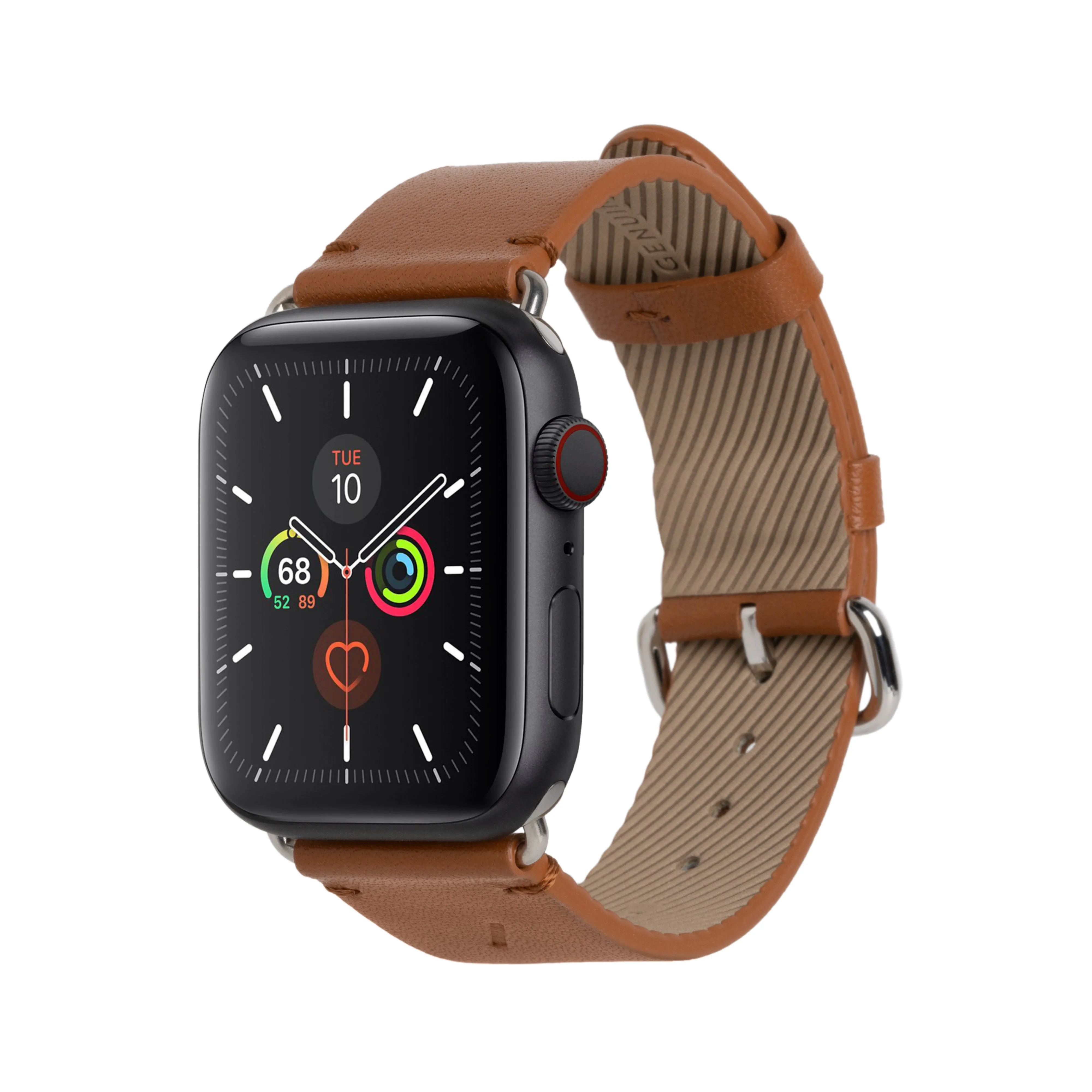 NATIVE UNION Classic Strap for Apple Watch Series 1-8 & SE 42/44mm Genuine Italian Nappa Leather - Tan