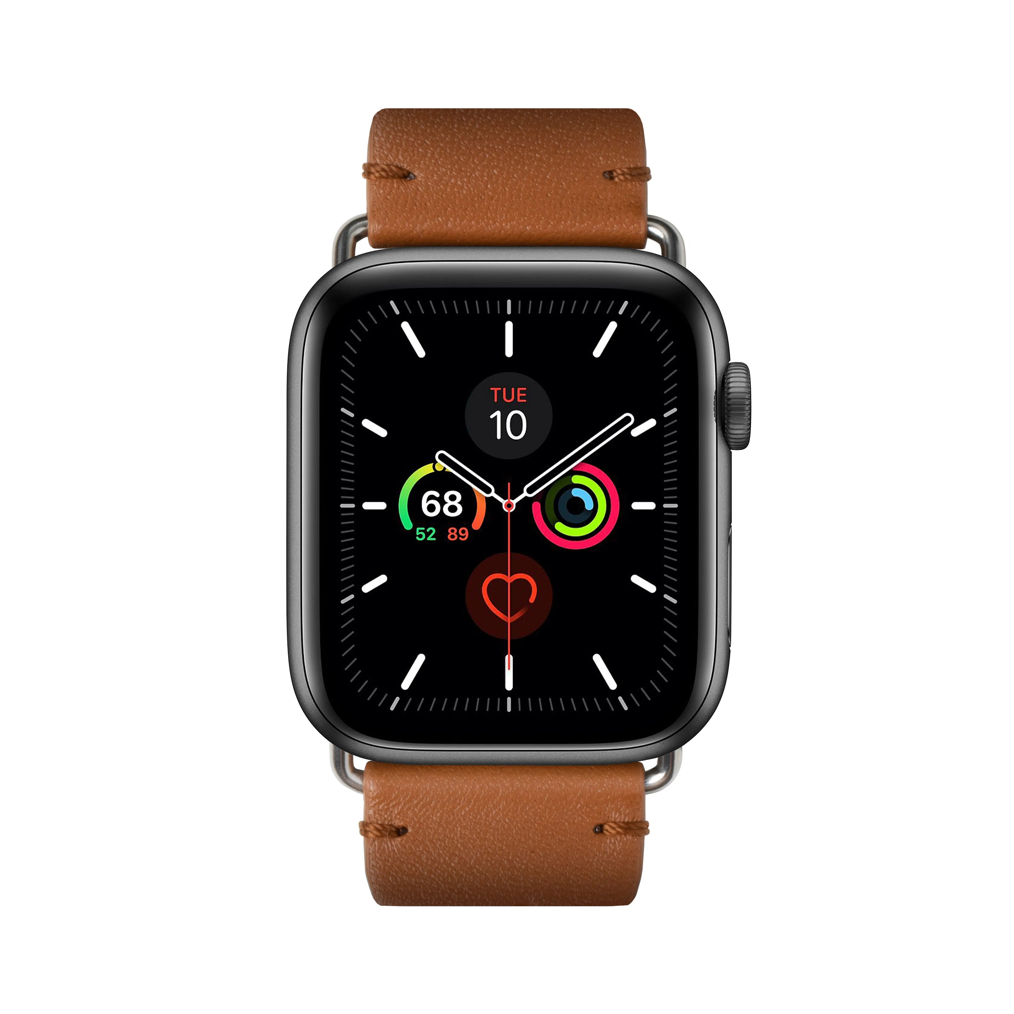 NATIVE UNION Classic Strap for Apple Watch Series 1-8 & SE 42/44mm Genuine Italian Nappa Leather - Tan