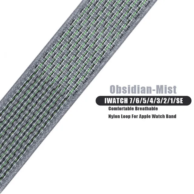 Nylon strap band For apple watch