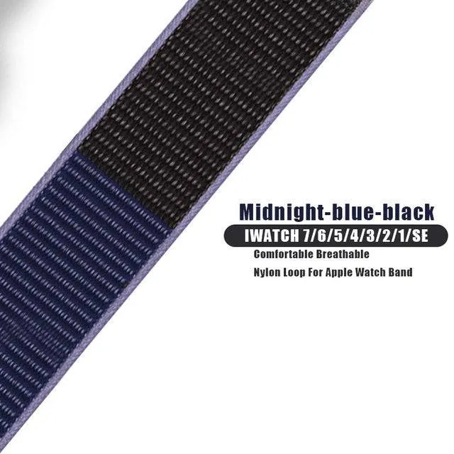 Nylon strap band For apple watch