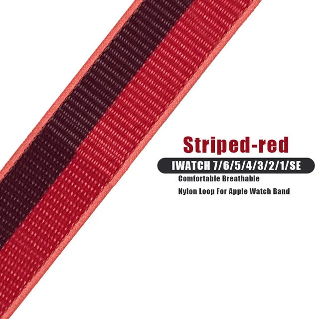 Nylon strap band For apple watch