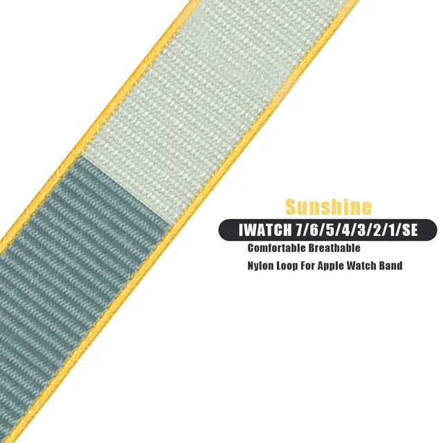 Nylon strap band For apple watch