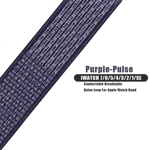 Nylon strap band For apple watch