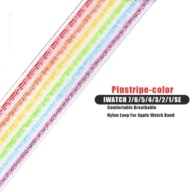 Nylon strap band For apple watch