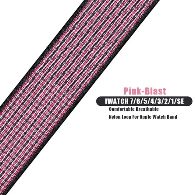 Nylon strap band For apple watch