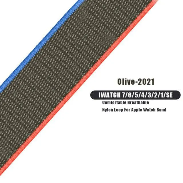 Nylon strap band For apple watch