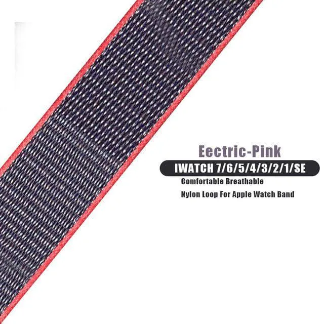 Nylon strap band For apple watch