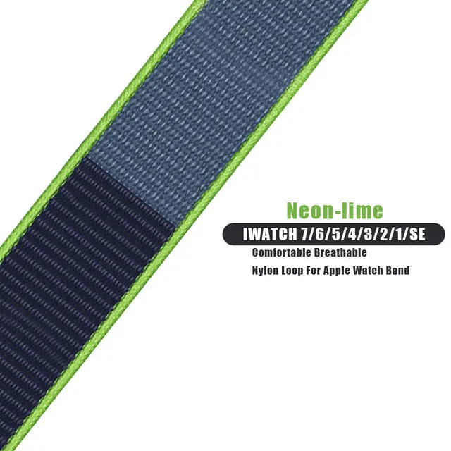 Nylon strap band For apple watch
