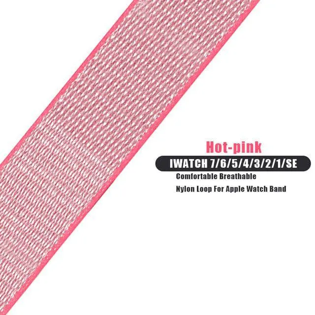Nylon strap band For apple watch