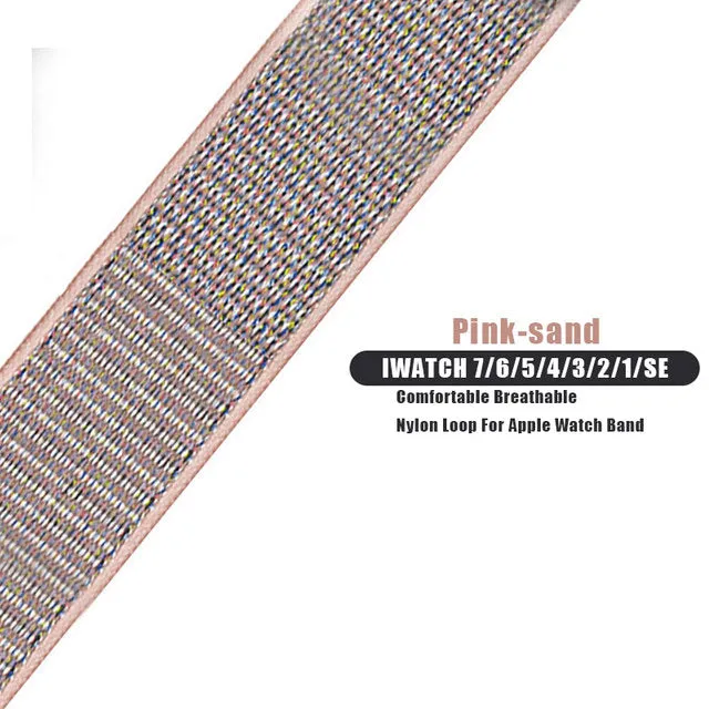 Nylon strap band For apple watch