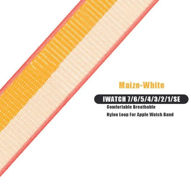 Nylon strap band For apple watch