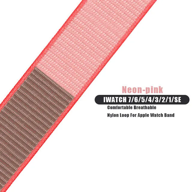Nylon strap band For apple watch
