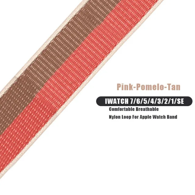Nylon strap band For apple watch
