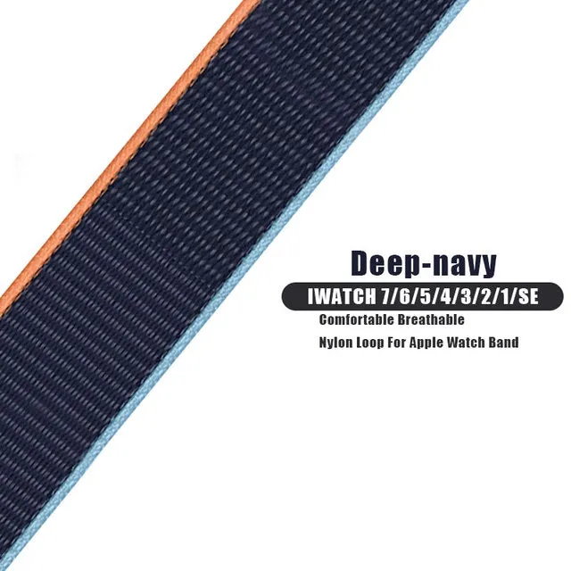 Nylon strap band For apple watch