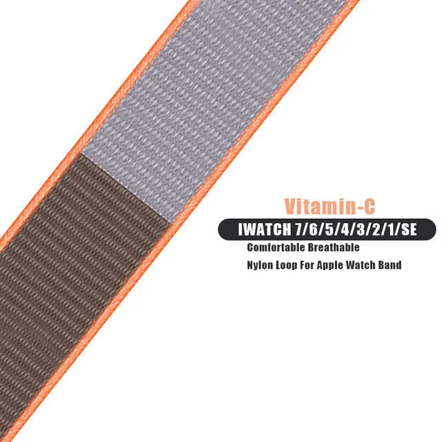 Nylon strap band For apple watch