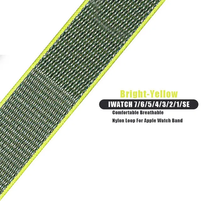 Nylon strap band For apple watch
