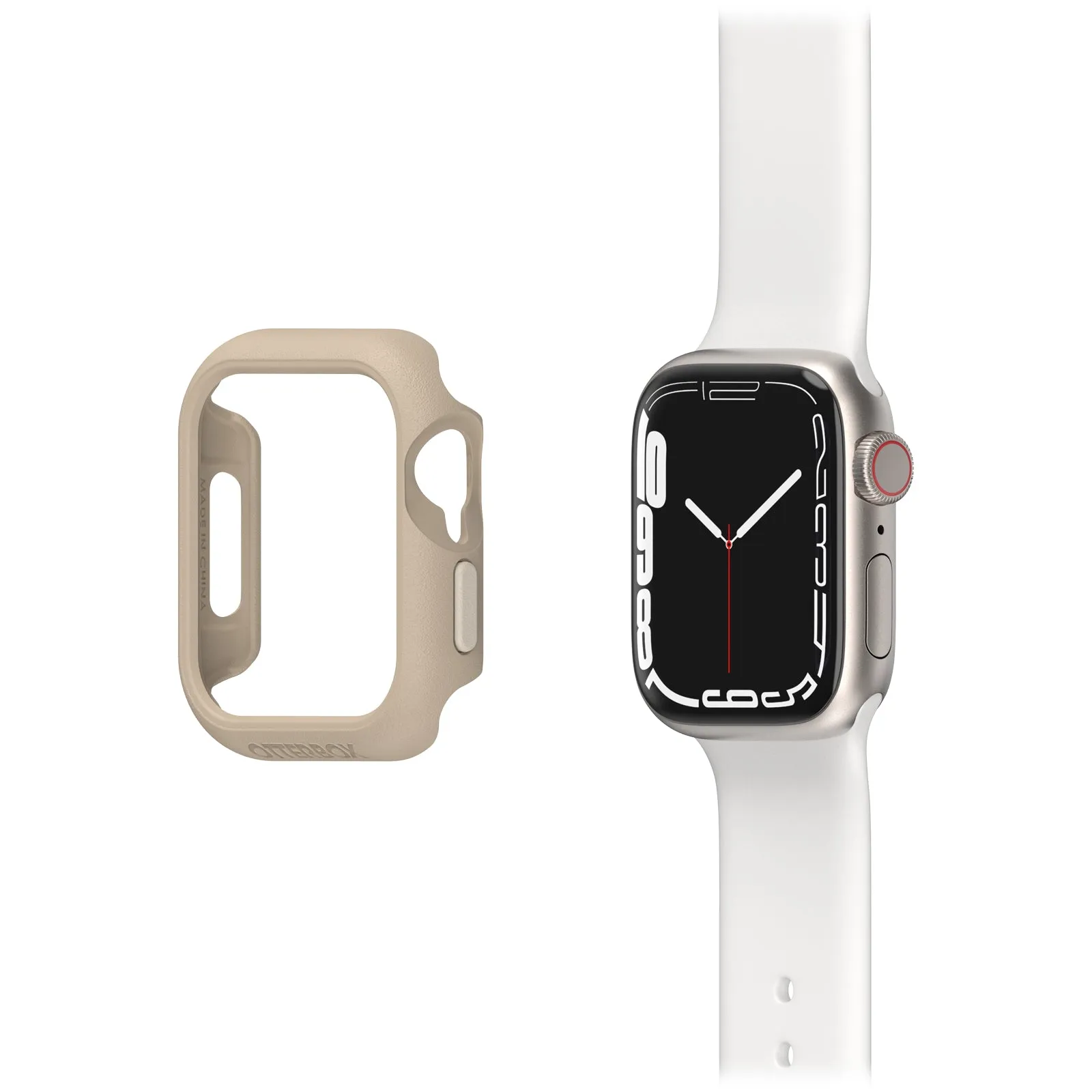 OTTERBOX Apple Watch Bumper Case for Series 8/7 41MM - Beige (Apple Watch sold separately)