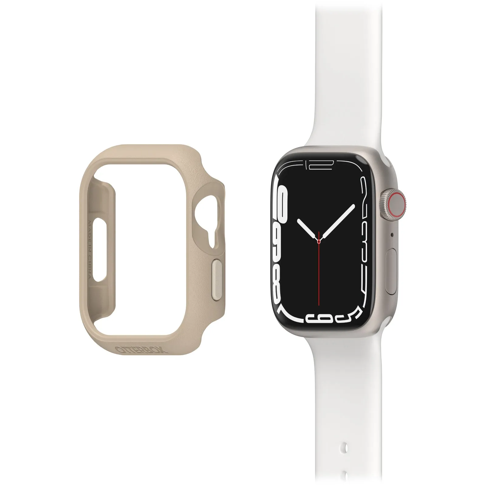 OTTERBOX Apple Watch Bumper Case for Series 8/7 45MM - Beige (Apple Watch sold separately)