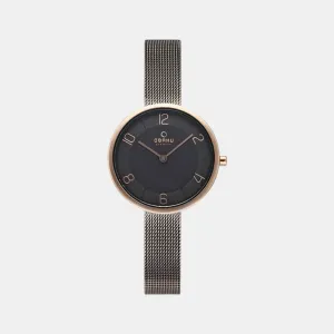Women Grey Analog Stainless Steel Watch V195LXVJMJ