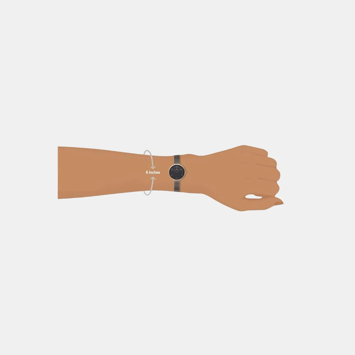 Women Grey Analog Stainless Steel Watch V195LXVJMJ